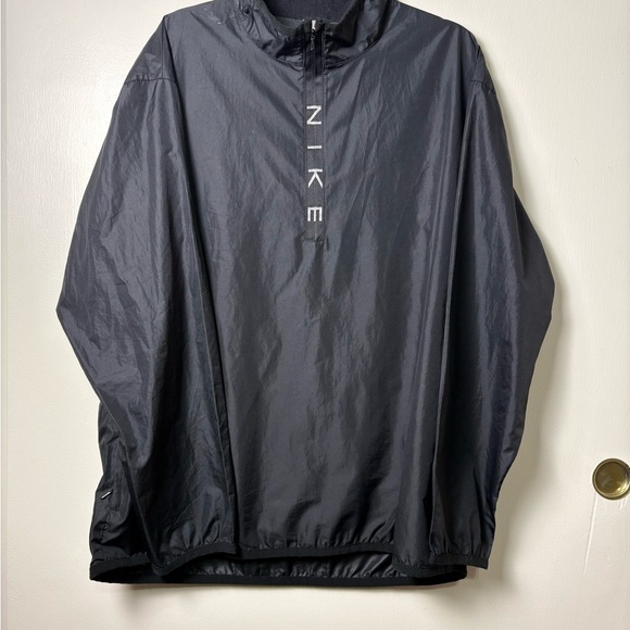 Vintage Nike windbreaker Mens Charcoal running Jacket size XL
